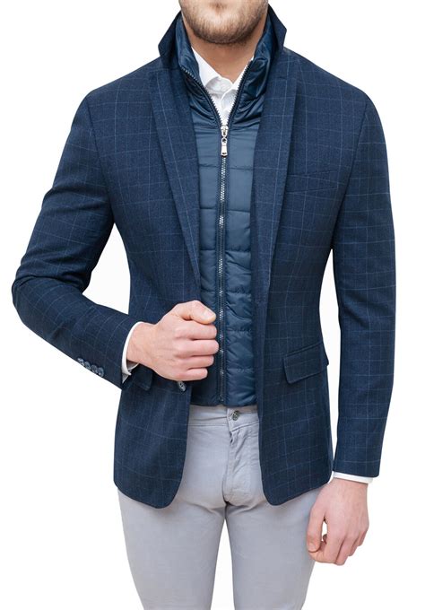 Cappotti, giacche e gilet da uomo blu Burberry 